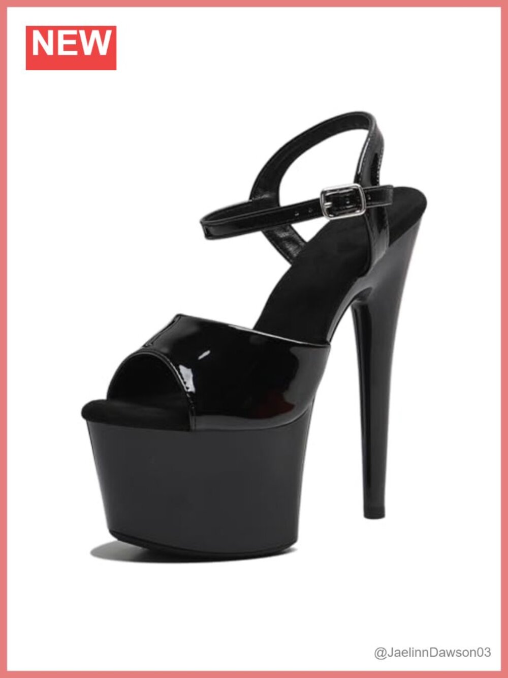 7in Platform Stiletto Heels Ankle Strap Lace Up Dancer Exotic Shoes